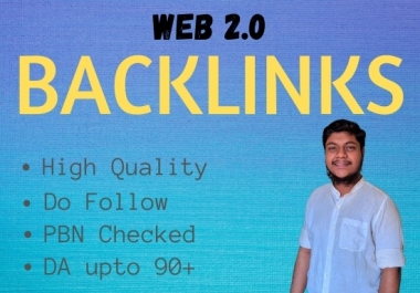 I Will Build 20 High Quality Web 2.0 Do Follow Backlinks