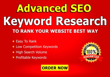 SEO Keyword Research and Competitor Analysis for Your Site