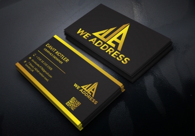 I will design modern business card letterhead stationery for you