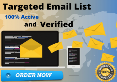 I will provide 1k USA fresh Email