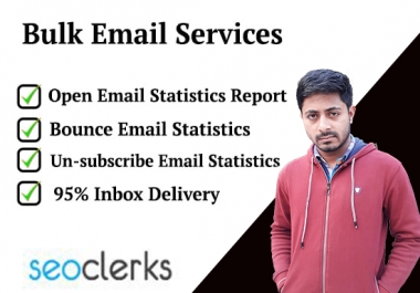 I will send bulk emails and manage bulk email service