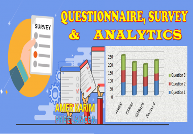 I Will Make Professional Questionnaire for Your Business.