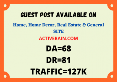 I will publish ON high quality SEO guest post on DA 68