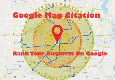 I will do 100 google map citations for any country
