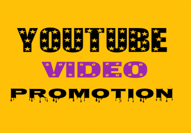 YouTube Video promotion with improve seo Marketing