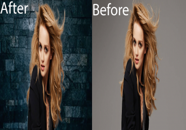 I will remove photo background and edit photo