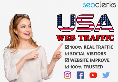 i will increase your usa web traffic & real visitor on your website/blog
