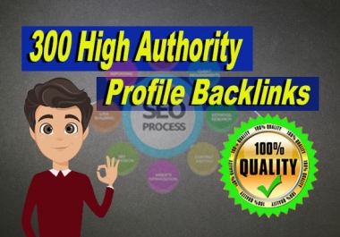 High authority profile backlinks