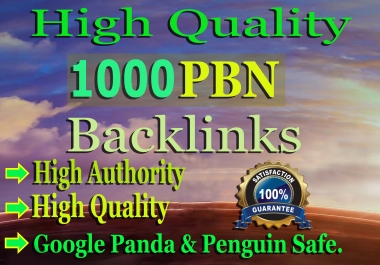 I will 1000 Web2.0 PBN Backlinks to Boost your Website
