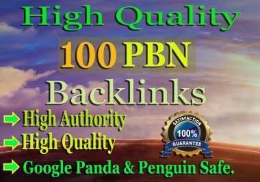 I will 100 PBN Backlinks to Boost your Website