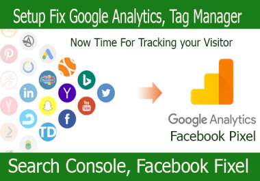 i will Setup and manage your google analytics