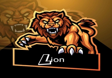 I will create awesome mascot logo for your business,  esports,  sports