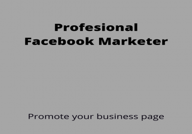 I Will optimize your facebook,  instagram, twitter business page and youtube promotion