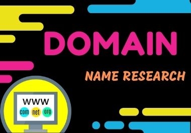 I will be search the best domain name for your business