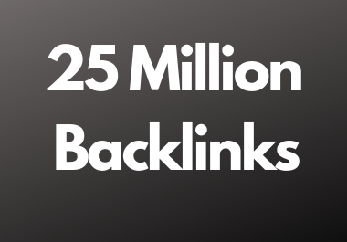 25 Million dofollow backlinks high da and pa sites for multitier backlink for youtube and website