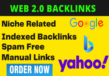 I will build a 10 high authority web 2 0 backlinks