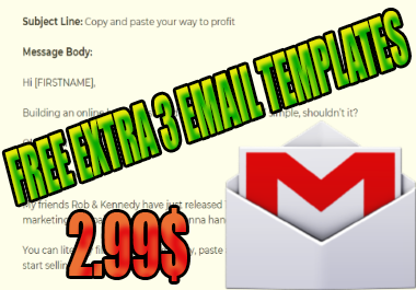 I will design an email template + 3 FREE EXTRA templates