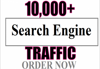 Super 10,000 Web traffic from Main Search Engine