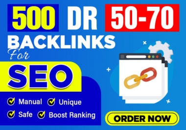 I will build 20 high quality backlinks