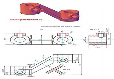 I will make auto cad drawing and Solid works drawing from PDF, images and hand drawn