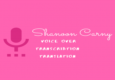 Voiceover in French and German