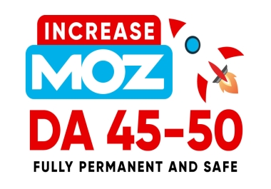Increase Moz DA 45-50 PA 25+ increase DA in 7 days Safe and Guaranteed