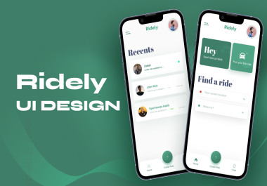 I will do Unique Mobile UI Design for You