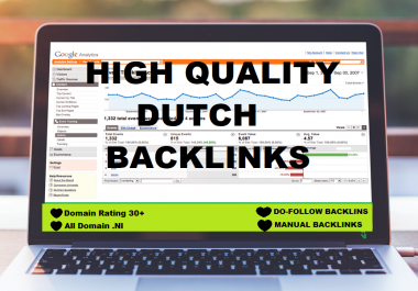 I build 20 permanent dutch backlinks for your website