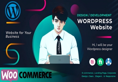 I will design and develop your wordpress website very fast