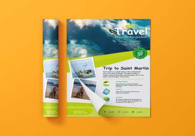 design professional business flyer brochure catalog banner leaflet