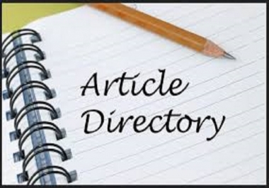 Create 200+ Article Directory Submission backlinks