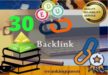 I will boost your Site with 30 High DA Premium Quality EDU - GOV Backlinks