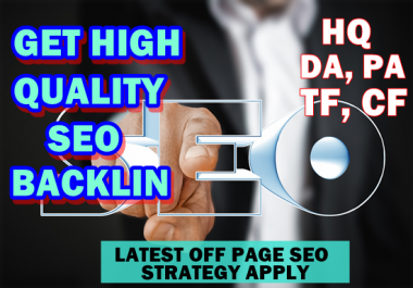 I will build 50 HQ SEO backlinks from high quality websites by white hat method
