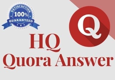 Promote your website with 15 HQ Quora Answers for targeted traffic.