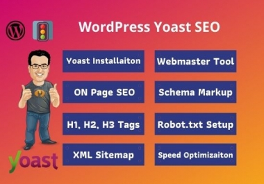 I will do wordpress yoast seo on-page optimization, meta tag, image alt tag and schema markup
