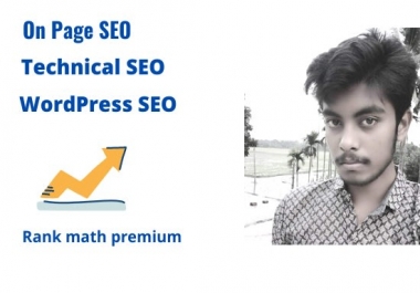 i will do white hat SEO,  On page SEO & Technical SEO