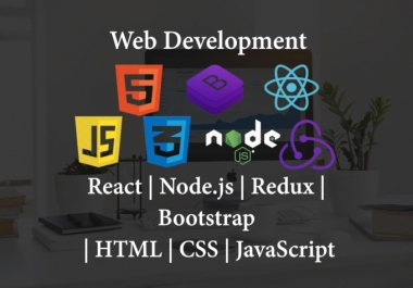 I will create web applications and a full stack developer