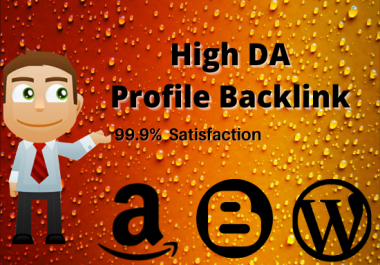 I will do 100 High DA and PR profile Back-links manually for SEO ranking