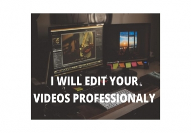 I will edit your video professionally using wondershare filmora9