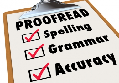 i will proofread and edit 1000 words of your Articles and blogs in English