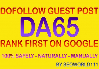 6 Guest Posts on DA55+ DR30+ Real News Blogs - All Niche Accept