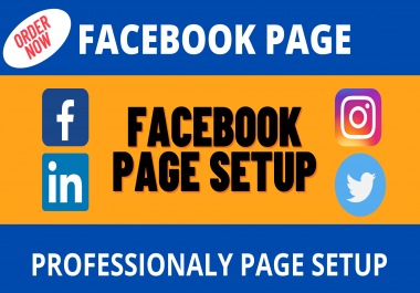 I will create and setup your professional Facebook business page