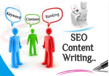 I will write 600words top-notch Seo articles for you