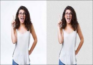 I will remove background for you Clean and Very Good Quality