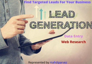 I will do b2b lead generation and linkedin lead generation