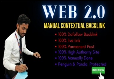 I will Create 30 High Authority White Hat Web 2 Backlinks