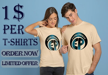 I will do an eye-catching,  customize and trendy t shirt design