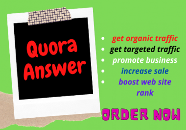 Provide 20+ Quora Answer with Clickable Links