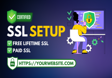 I Will Install SSL For Your Website FREE/PAID