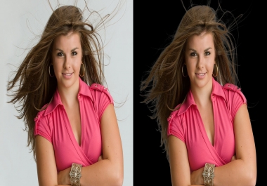 I will do Hair masking and B-G Remove